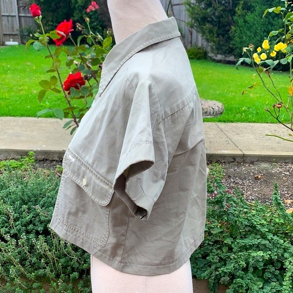 VINTAGE | Alexander Julian reworked crop shirt - Picture 4 of 6